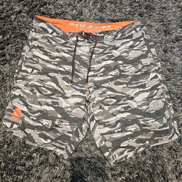 2 Pairs of Superdry Swim Hydro Board Shorts size XL - Picture 5 of 8